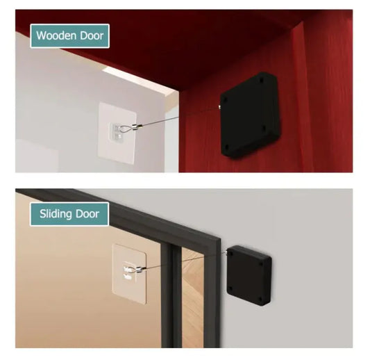 Automatic Door Closer | Portable Self-Closing Device for Home & Office
