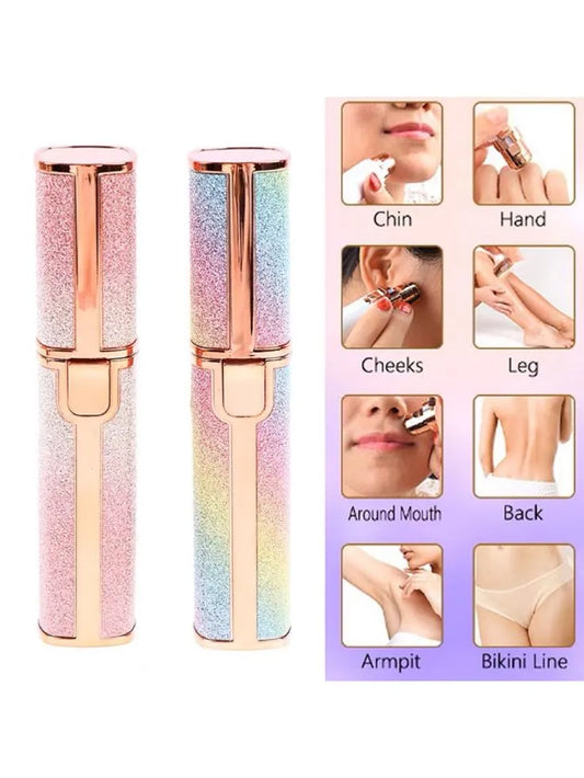 2-in-1 Hair Remover | Eyebrow & Facial Trimmer for Gentle Care